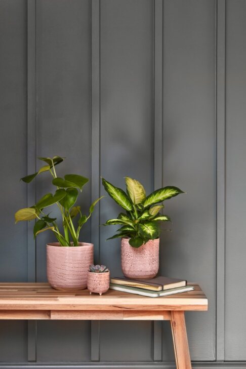 Morganite Reactive Glaze Planter H18 D18