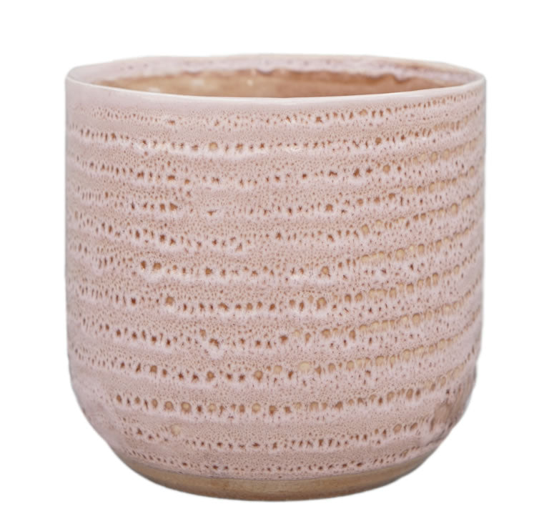 Morganite Reactive Glaze Planter H18 D18