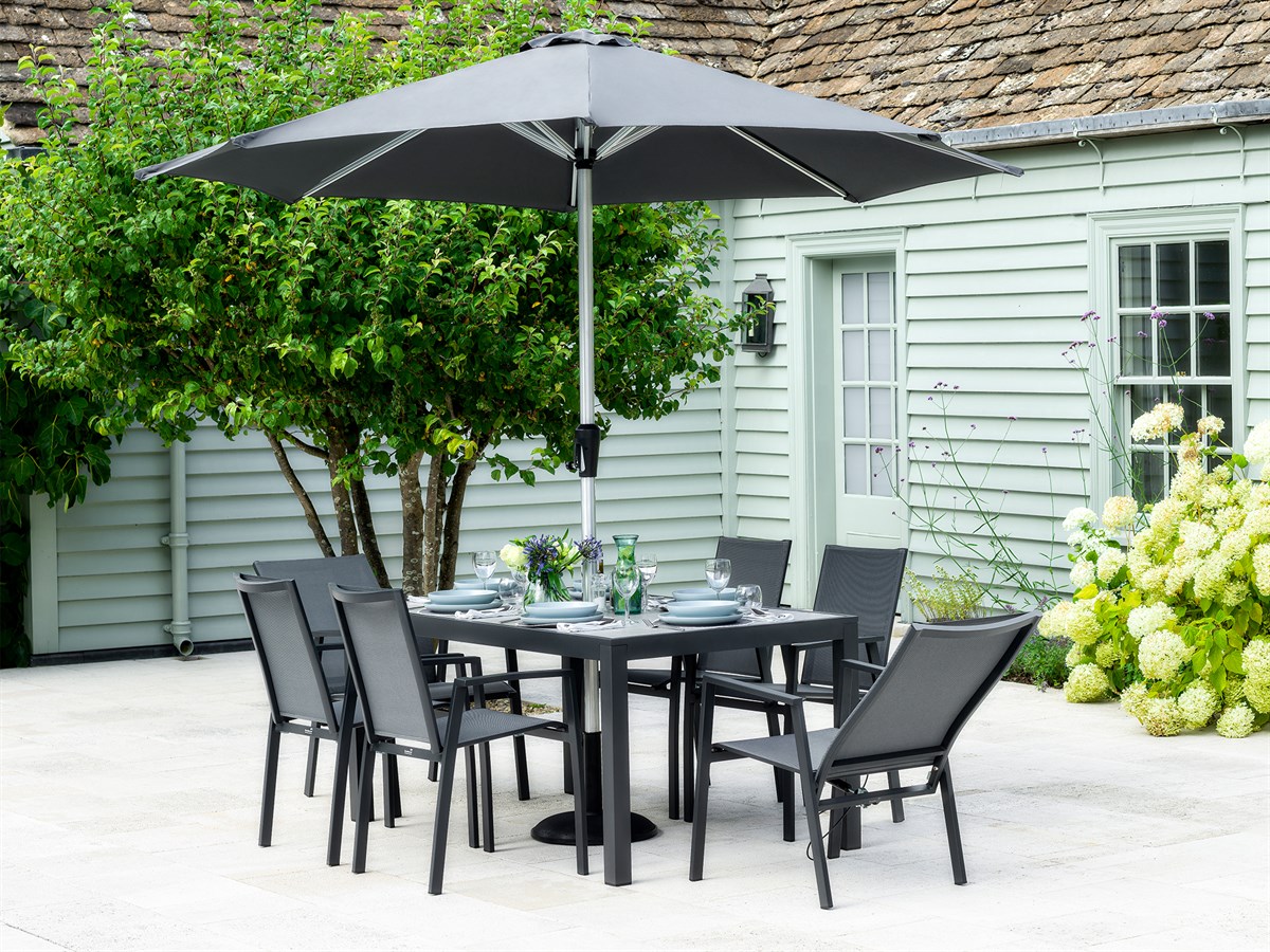 Seville Recliner Rectangular Dining Set