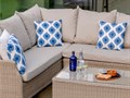 Blue Trellis Scatter Cushion