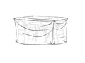 C26 100/120cm Round Dining Set Cover