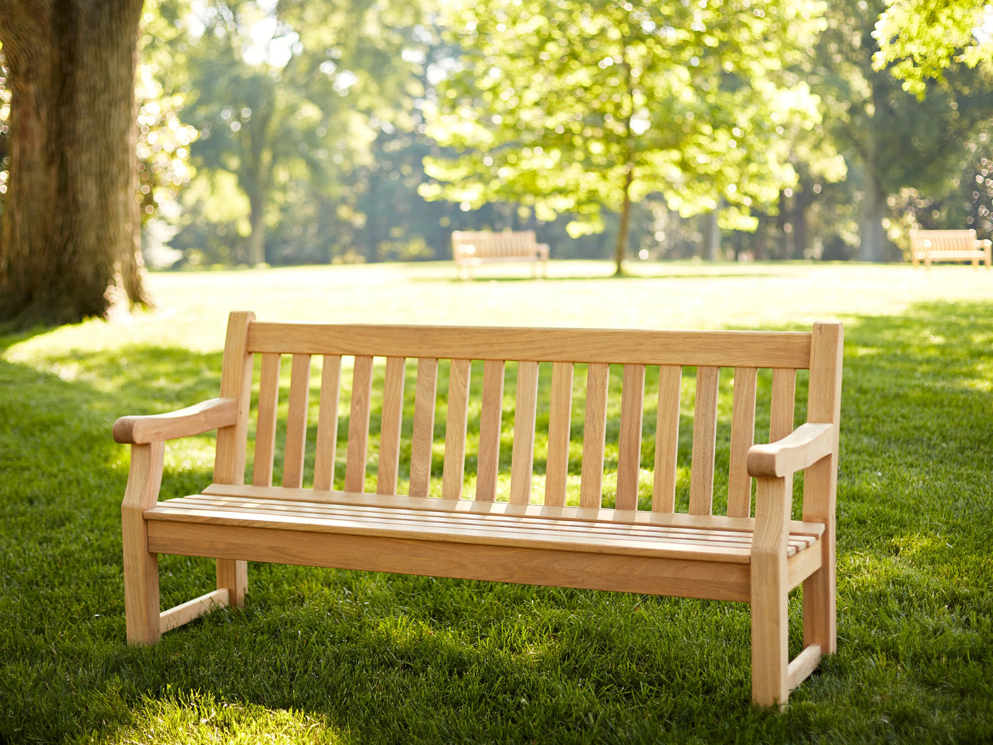 Roble Wood Park Bench 6ft