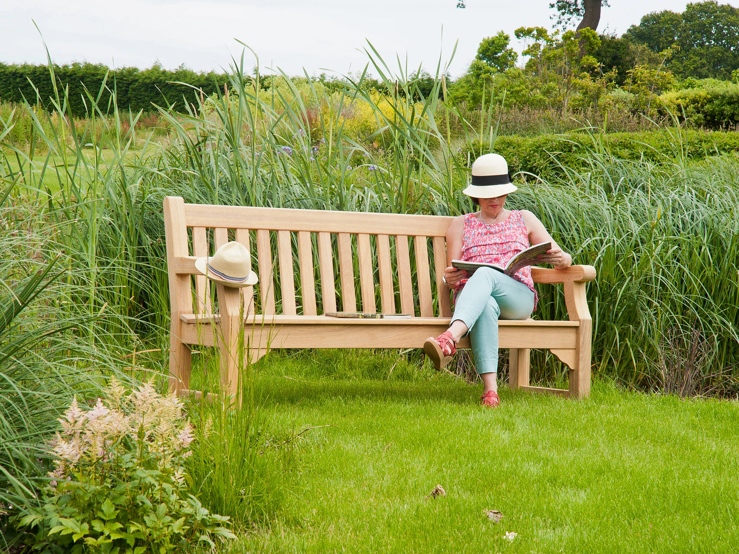 Roble Wood Park Bench 5ft