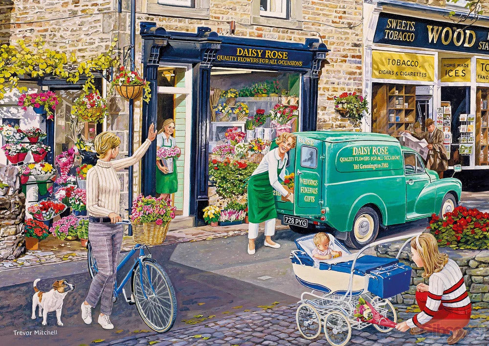 The Florist'S Round 4X500Pce