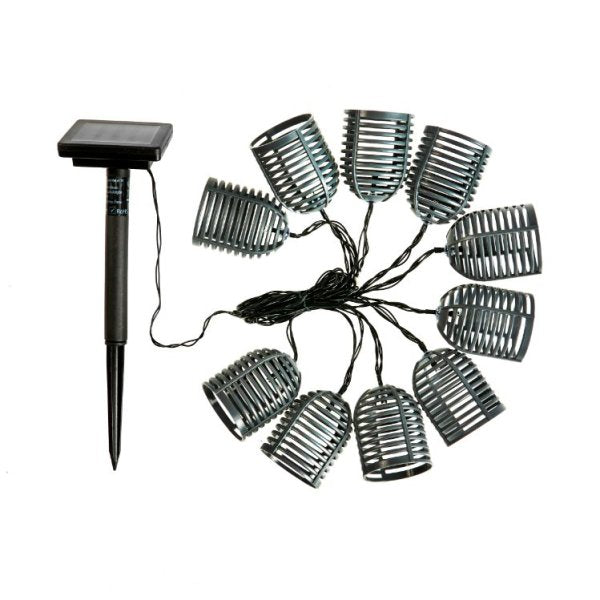 Faux Rattan Set Of 10