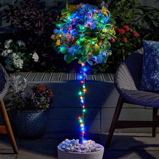 100 Multi Coloured String Lights