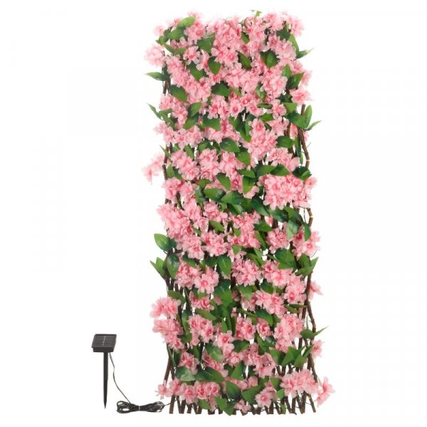 Solar In Lit Blossom Trellis 75Led