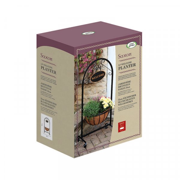 14In Saxon Welcome Planter
