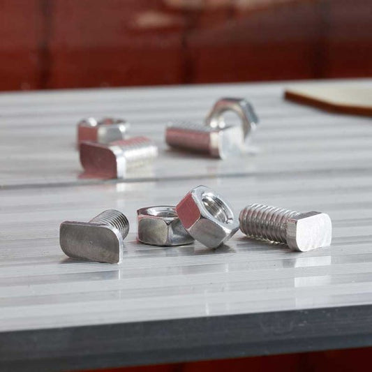 Greenhouse Cropped Head Bolts & Nuts15Pk
