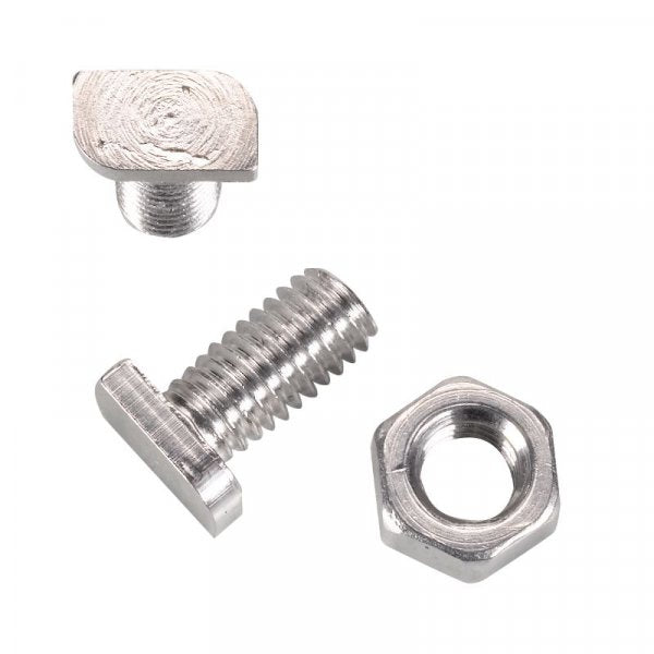 Greenhouse Cropped Head Bolts & Nuts15Pk