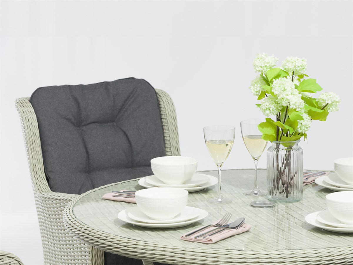 Chedworth 120cm Dining Set Grey