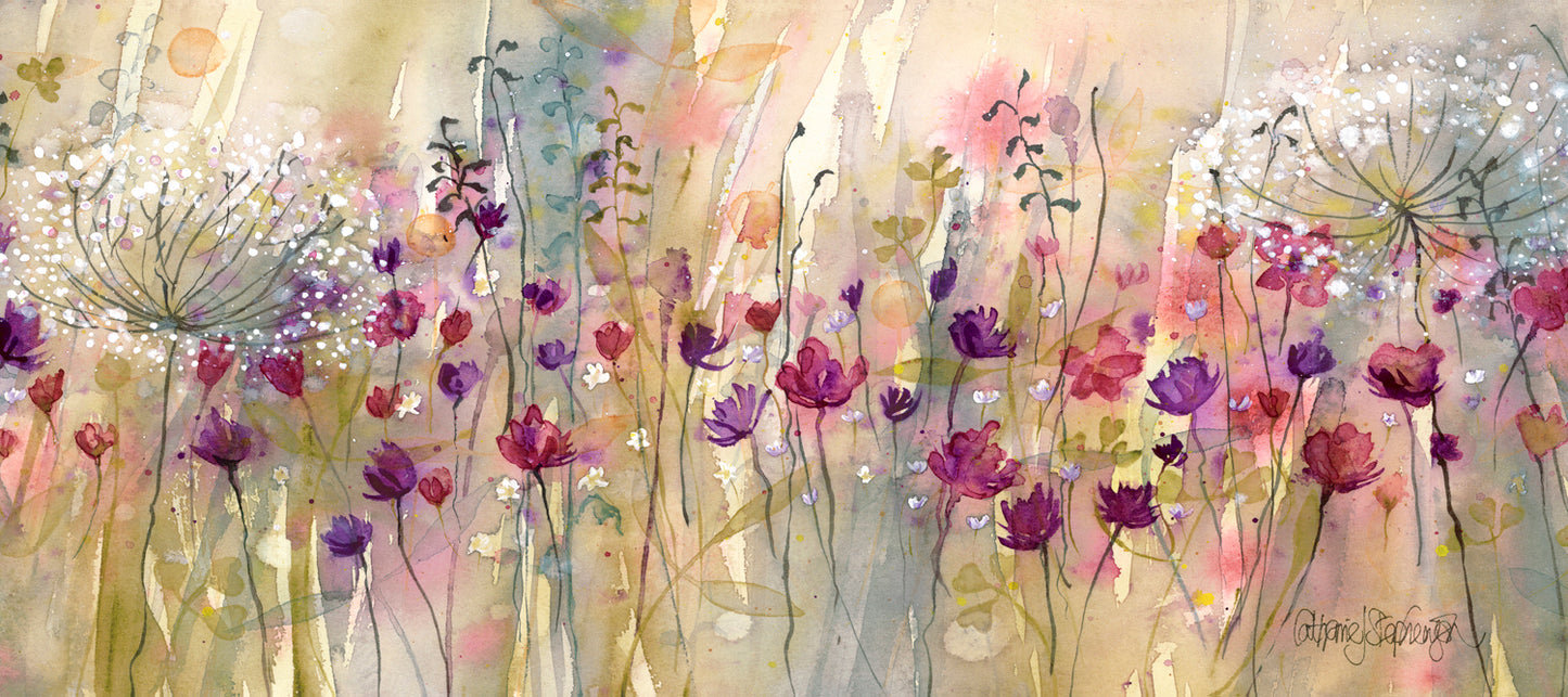 Spring Floral Pods Panel