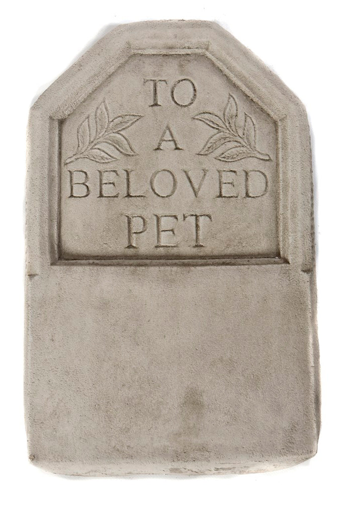 Pet Tombstone Memorial - Stone