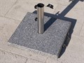 Granite Parasol Base with Wheels 25Kg