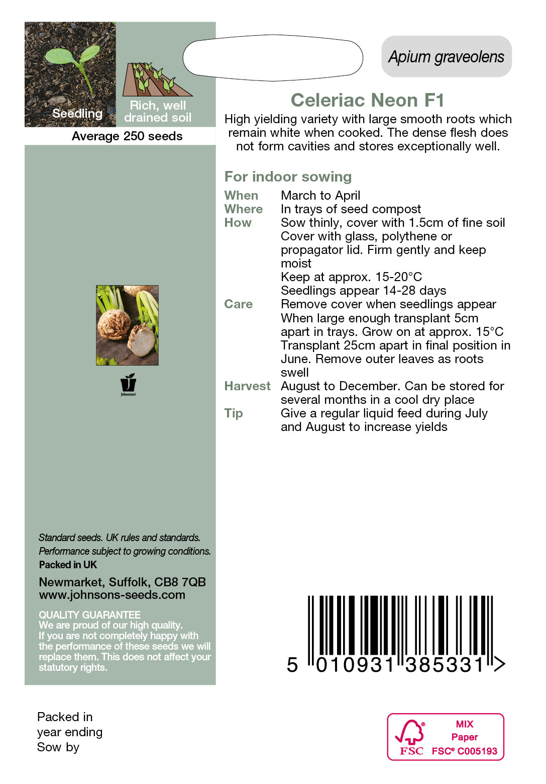 CELERIAC Neon F1