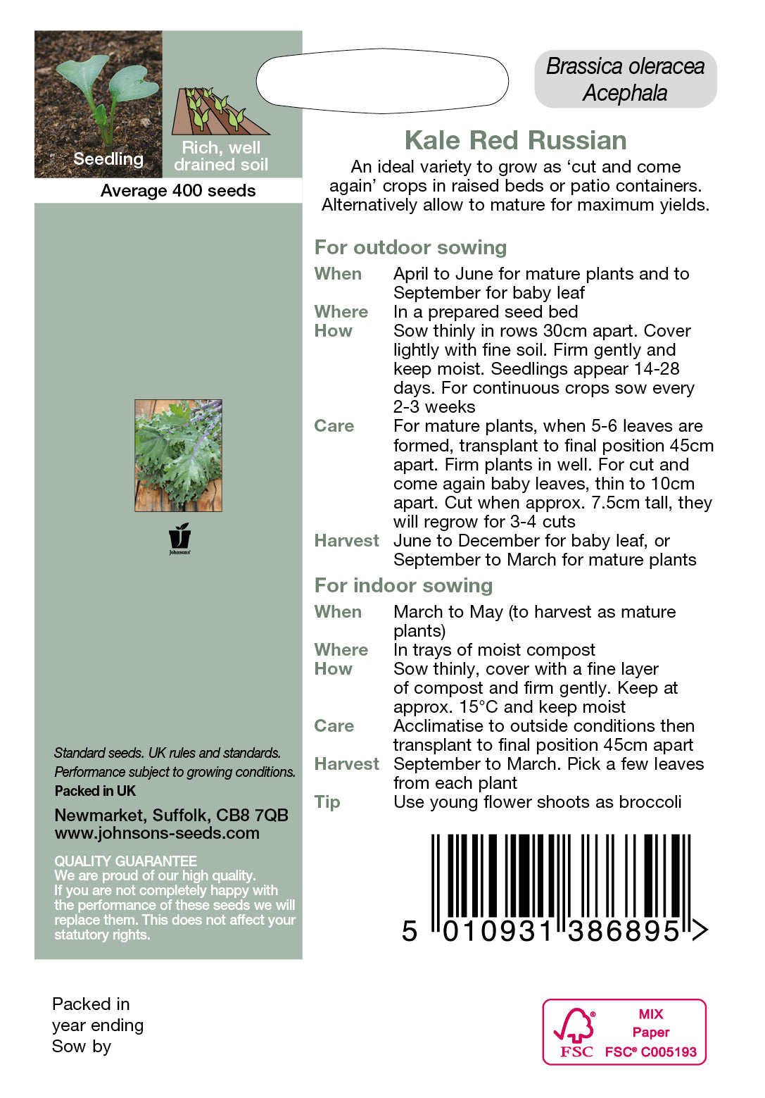 KALE Red Russian
