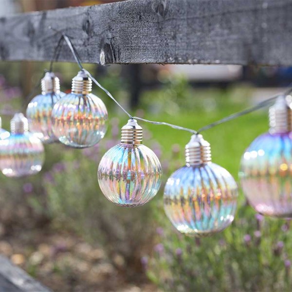 Firefly Opal Orb String Lights 10Pk