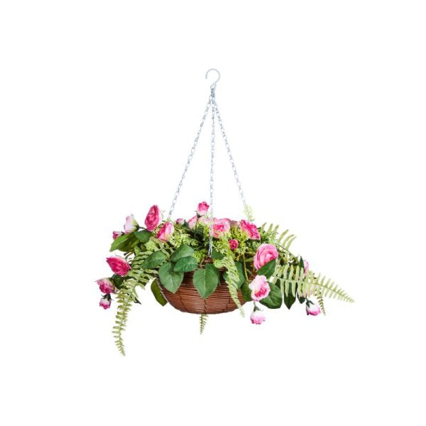 Pink Perfection Hanging Basket 30Cm