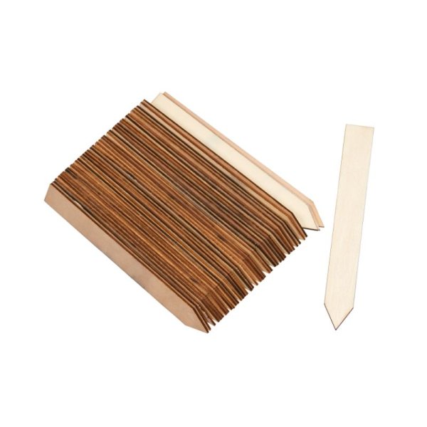 Wooden Plant Labels 15Cm 40Pk