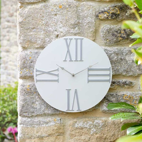Moda Cream Clock 12Inch