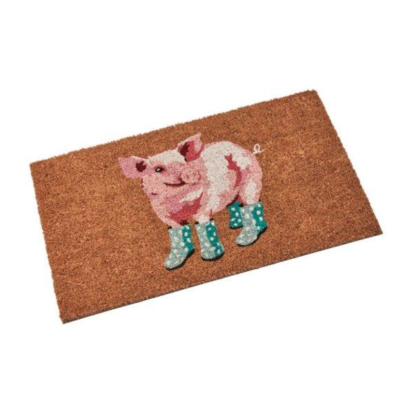 Decoir Pig In Wellies Mat 45X75Cm