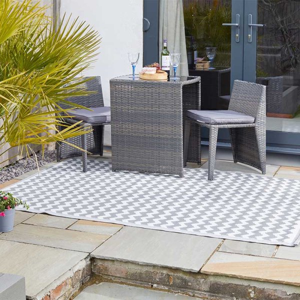 Alfresco Rugs Atlantis Slate 150X210 Cm