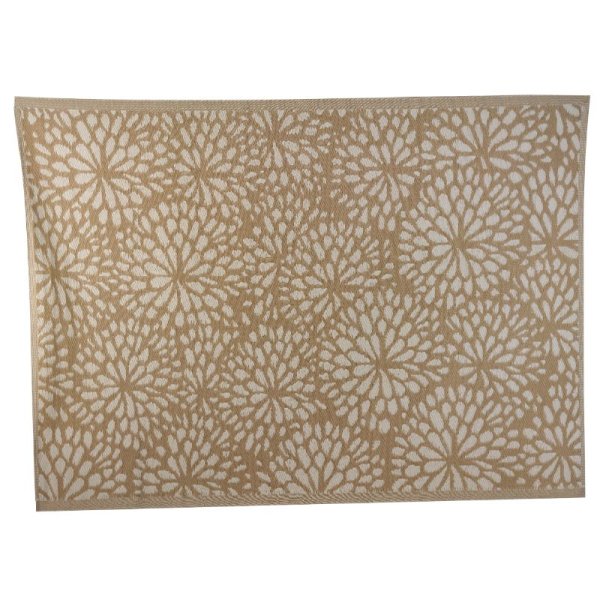 Alfresco Rugs Bloom Mocha 150X210 Cm