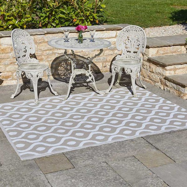 Alfresco Rugs Neptune Mocha 160X230 Cm