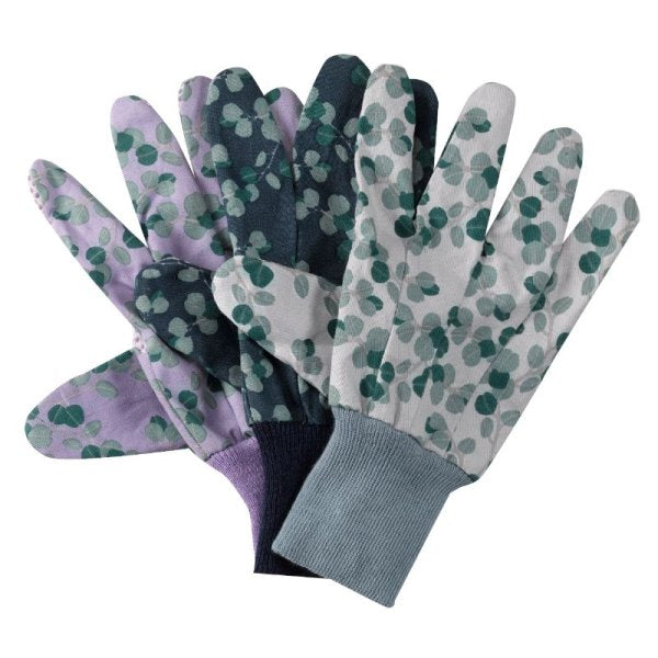 Cotton Grips Eucalyptus 3Pk Med Size 8