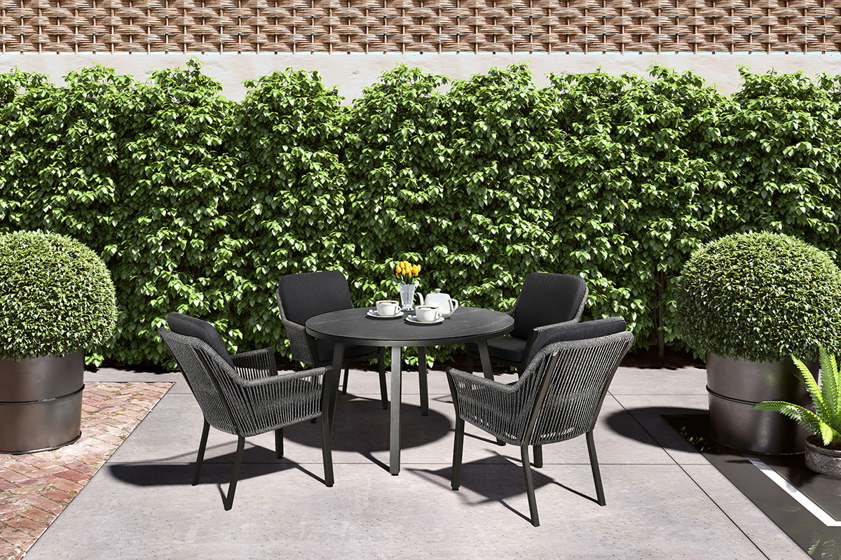 Sanza 4 Seat Round Set