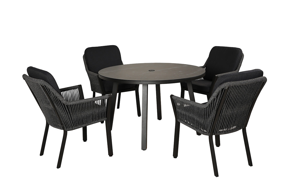 Sanza 4 Seat Round Set