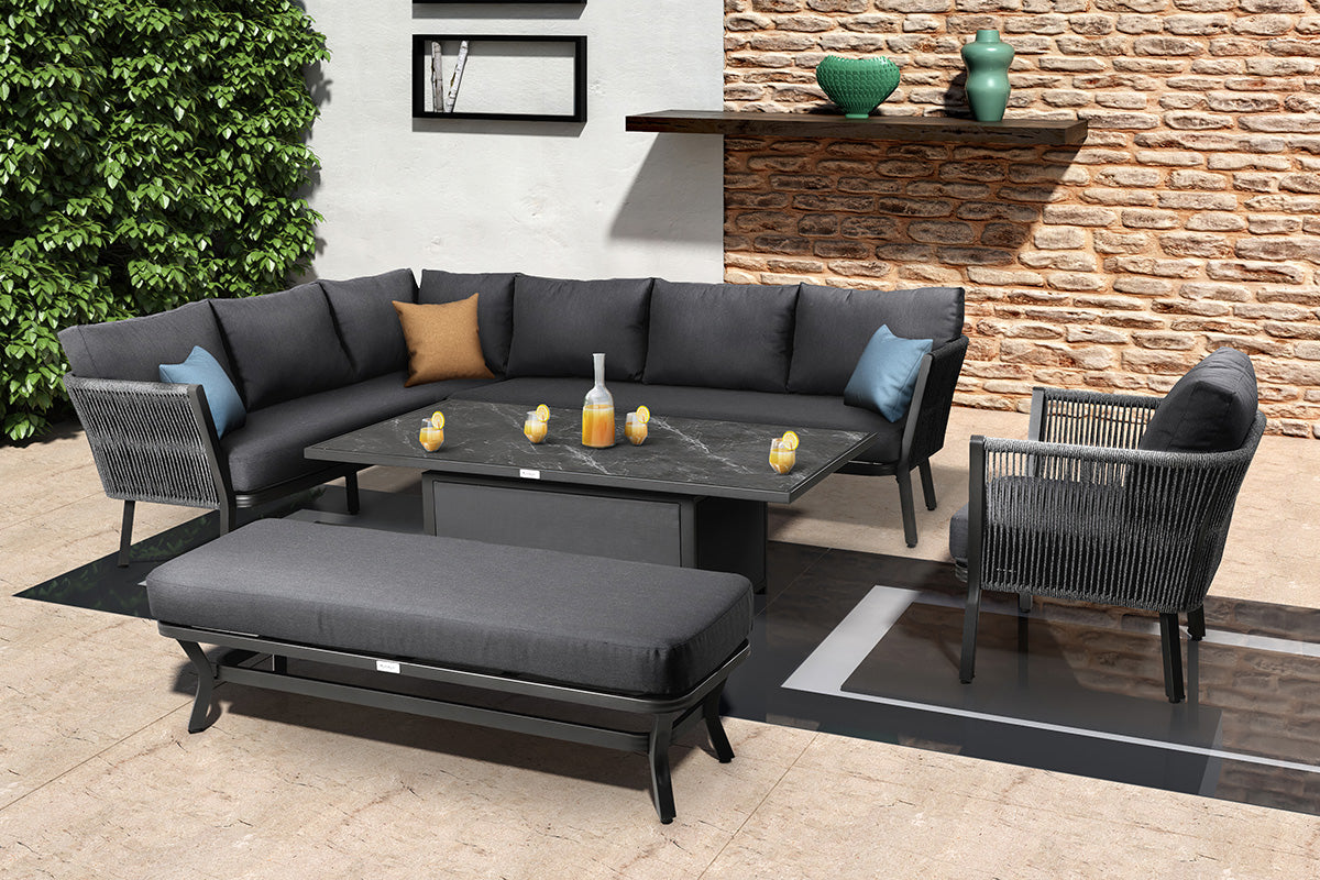 Sanza Rectangular Casual Dining Set