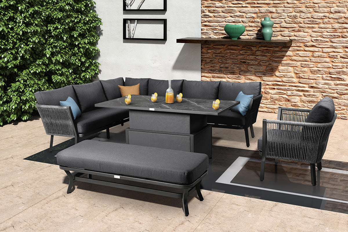 Sanza Rectangular Casual Dining Set