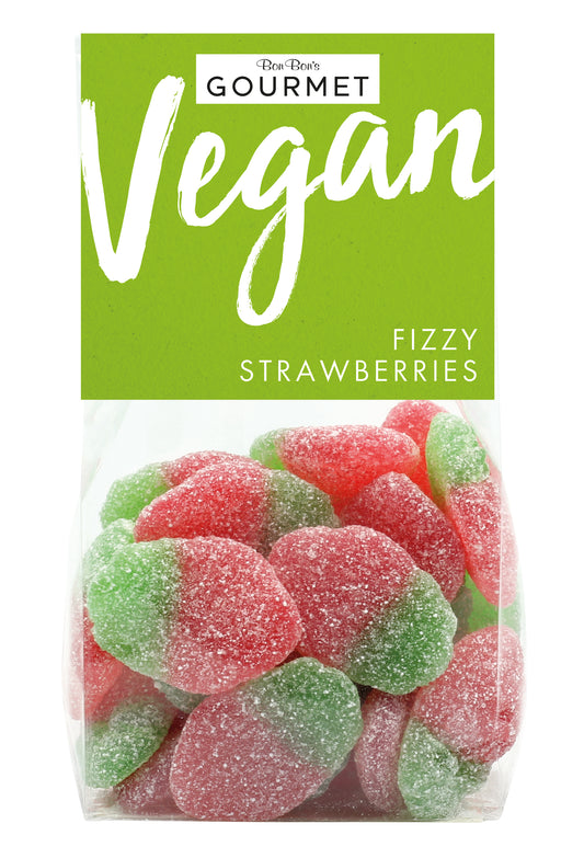 Fizzy Strawberries - Vegan 165g