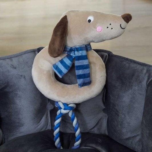 Frankie Sausage Rope Ring