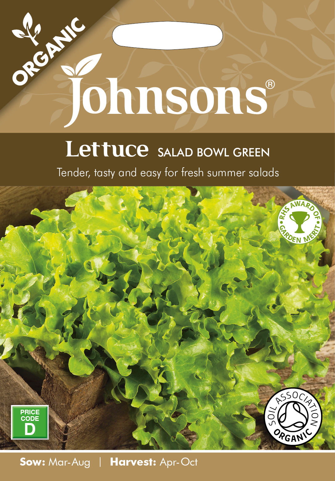 Organic LETTUCE Salad Bowl Green
