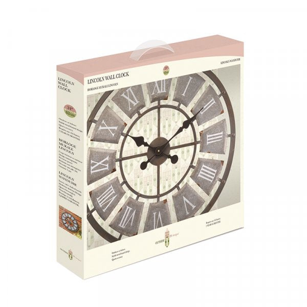 Lincoln Clock 24In