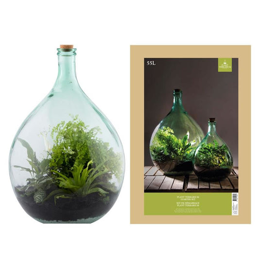 Terrarium Bottle 55L Set