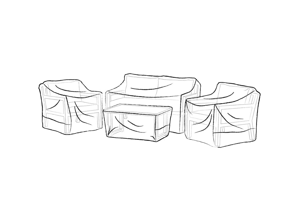 Aluminium Sofa Set Cover