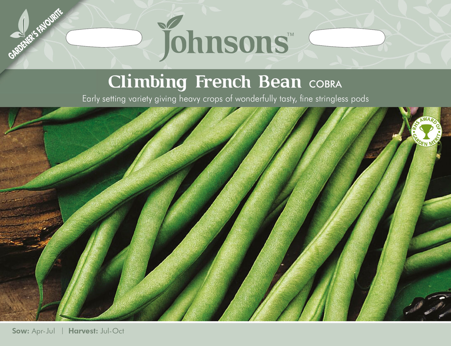 CLIMBING FRENCH BEAN Cobra