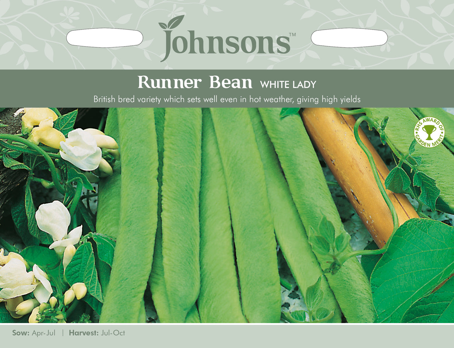 RUNNER BEAN White Lady