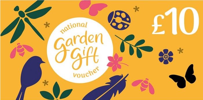 £10 National Garden Gift Voucher (HTA)