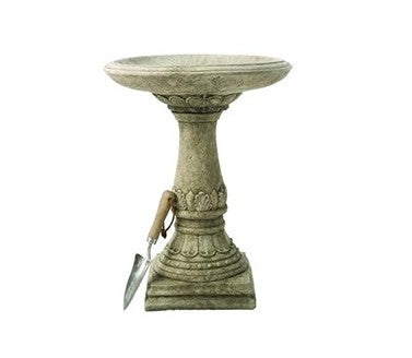 La La Bird Bath - Stone