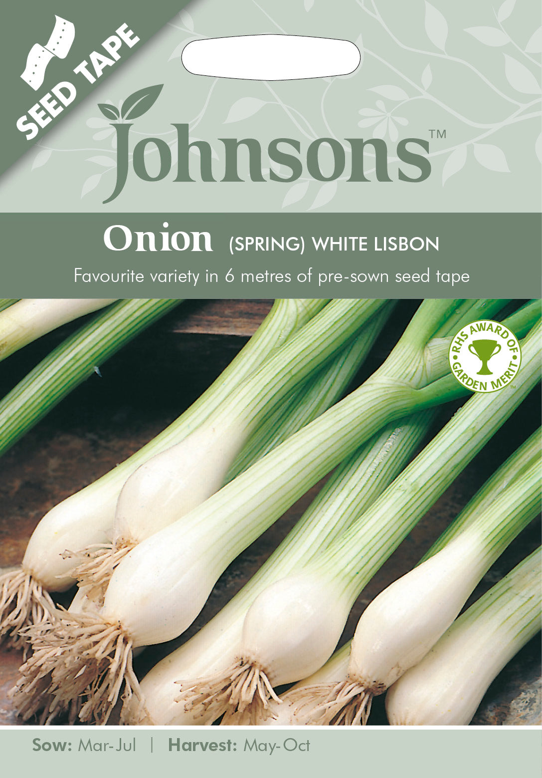 TAPE ONION (Spring) White Lisbon