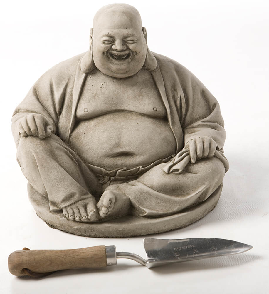 Wood Buddha - Stone