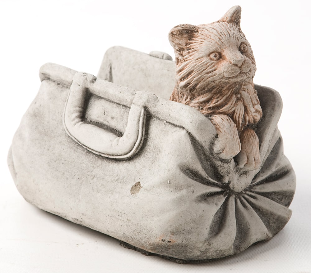 Cat in Bag - Stone