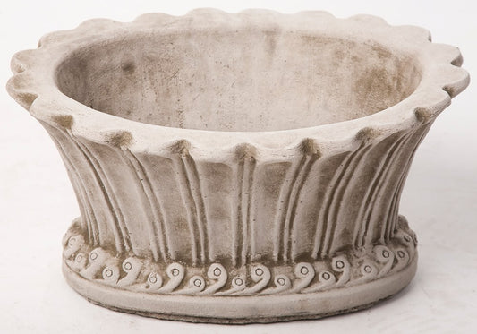 Oval Pot - Stone