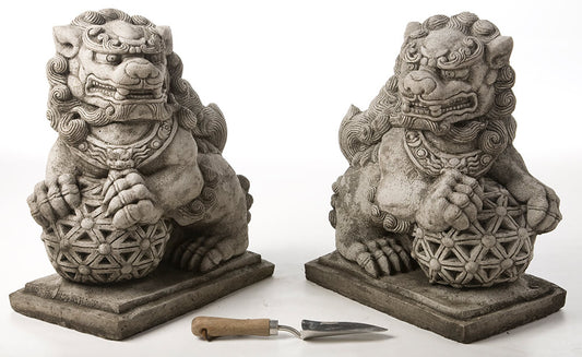 Giant Foo Dogs - Stone