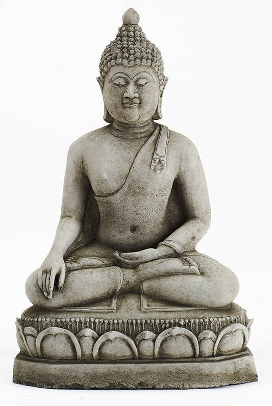 Extra Med Bronze Buddha - Stone