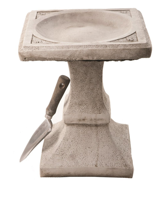 Imperial Bird Bath- Stone